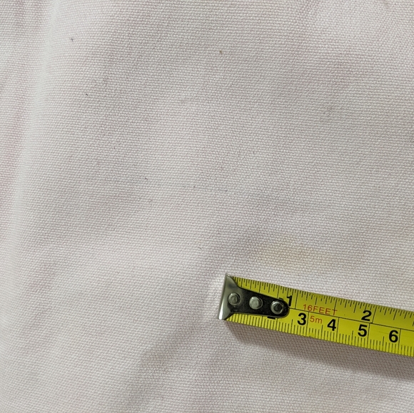 Victoria’s Secret Pink Canvas Tote Beach Bag Medium with Labeled Outer Pockets - Picture 11 of 12